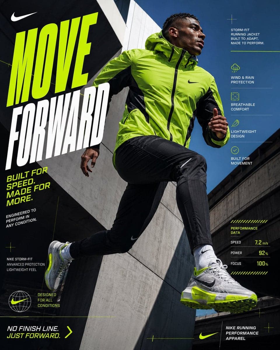 PROJECT:
NIKE OUTERWEAR CAMPAIGN

STYLE:
World-class Nike so