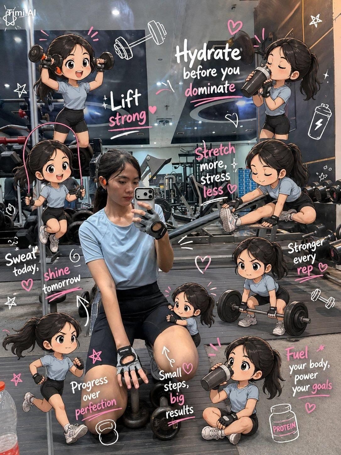 Edit the image while keeping the original photo completely u