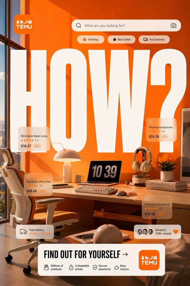 ALIBABA — “MADE.”
FORMAT:
4:5 Vertical Premium Global Brand