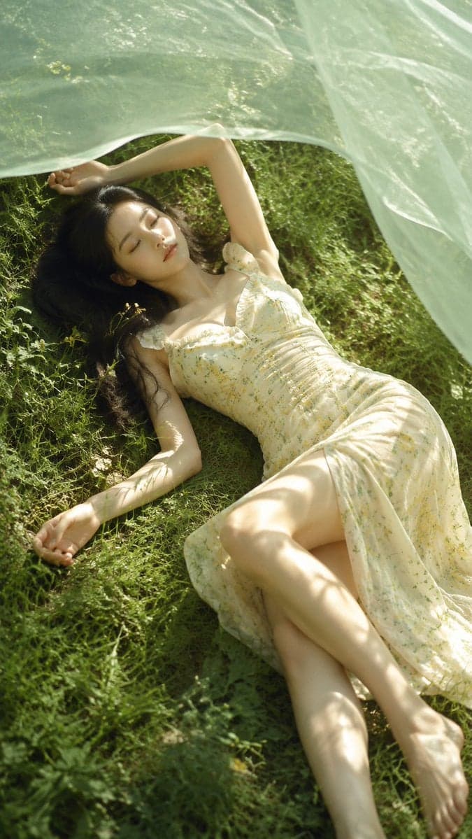 A realistic outdoor natural-light portrait of an adult young