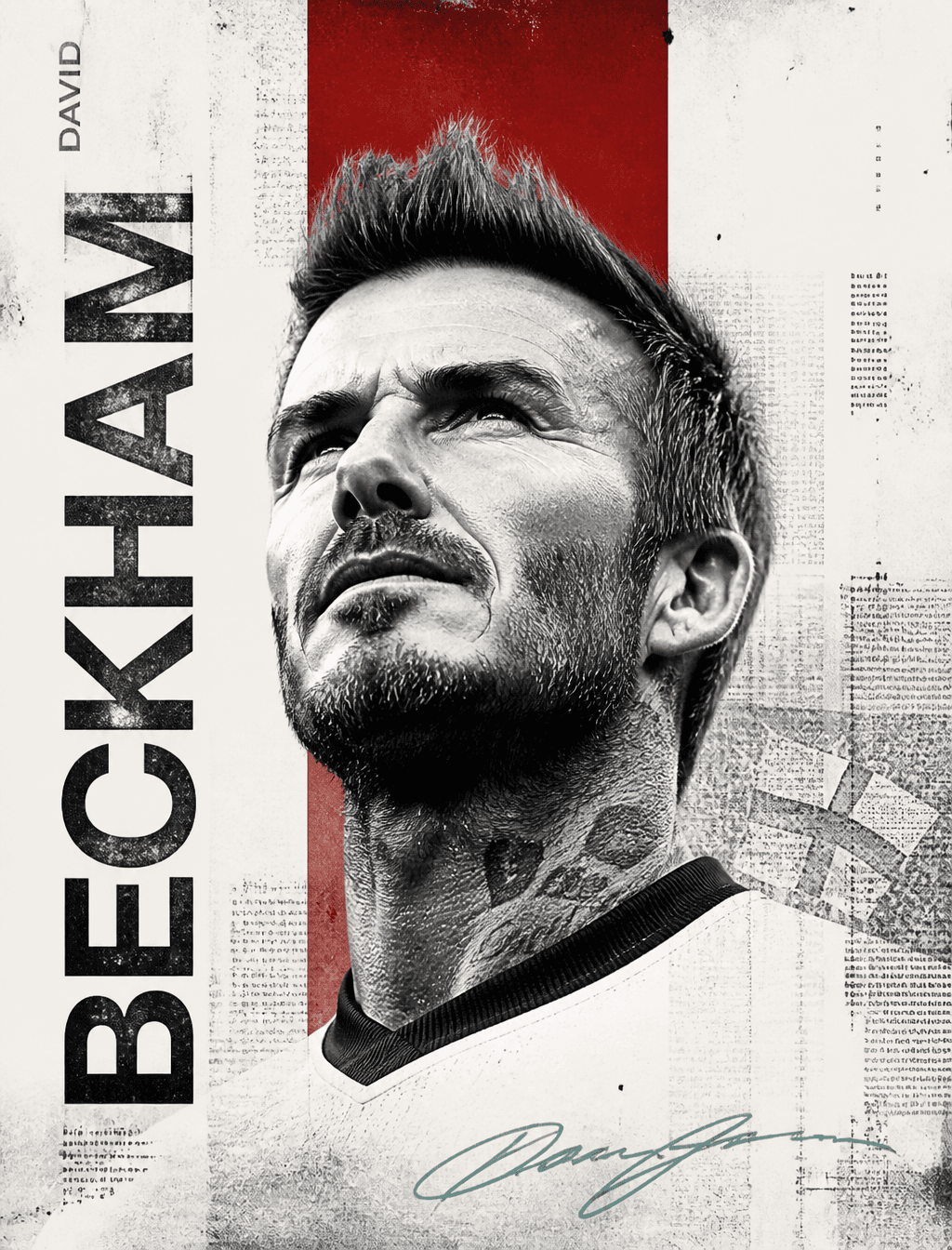 Minimalist Editorial Poster Ultra-realistic black-and-white