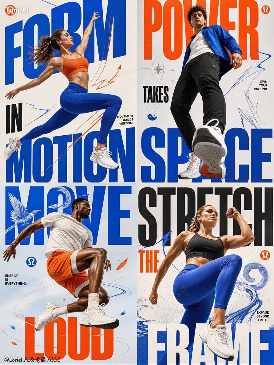 Create the seventh poster in a unified campaign series for L
