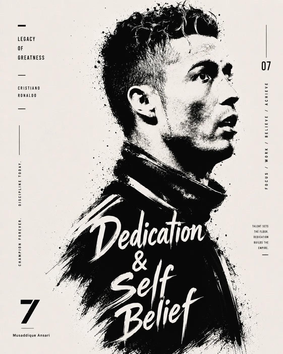 HIGH-CONTRAST BLACK & WHITE TYPOGRAPHIC EDITORIAL POSTER

SU