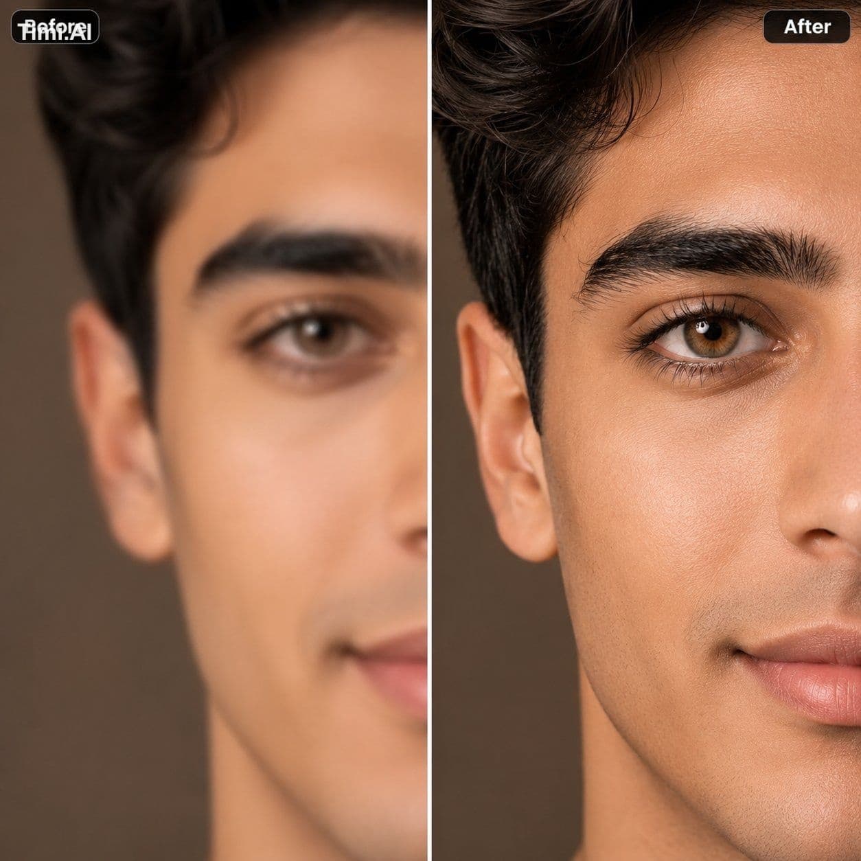 حول صورتك بدقة 4K بضغطة وحدة، ورجع صورك الباهتة أو التالفة و