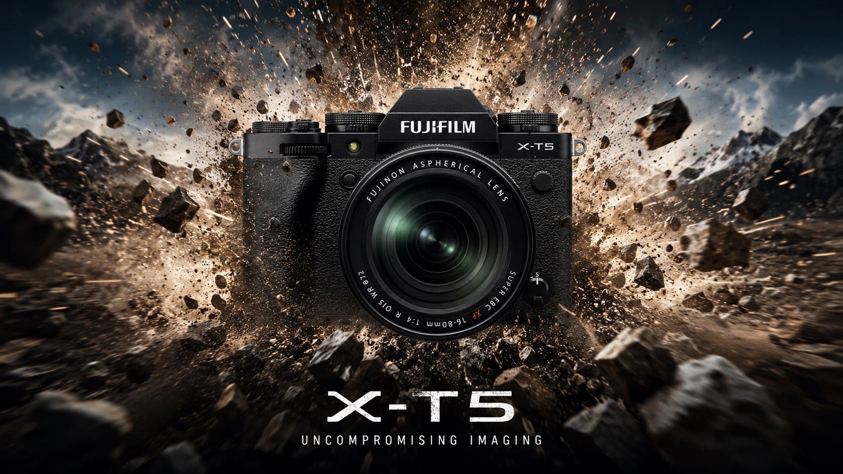 Create a premium cinematic product poster for [BRAND / PRODU