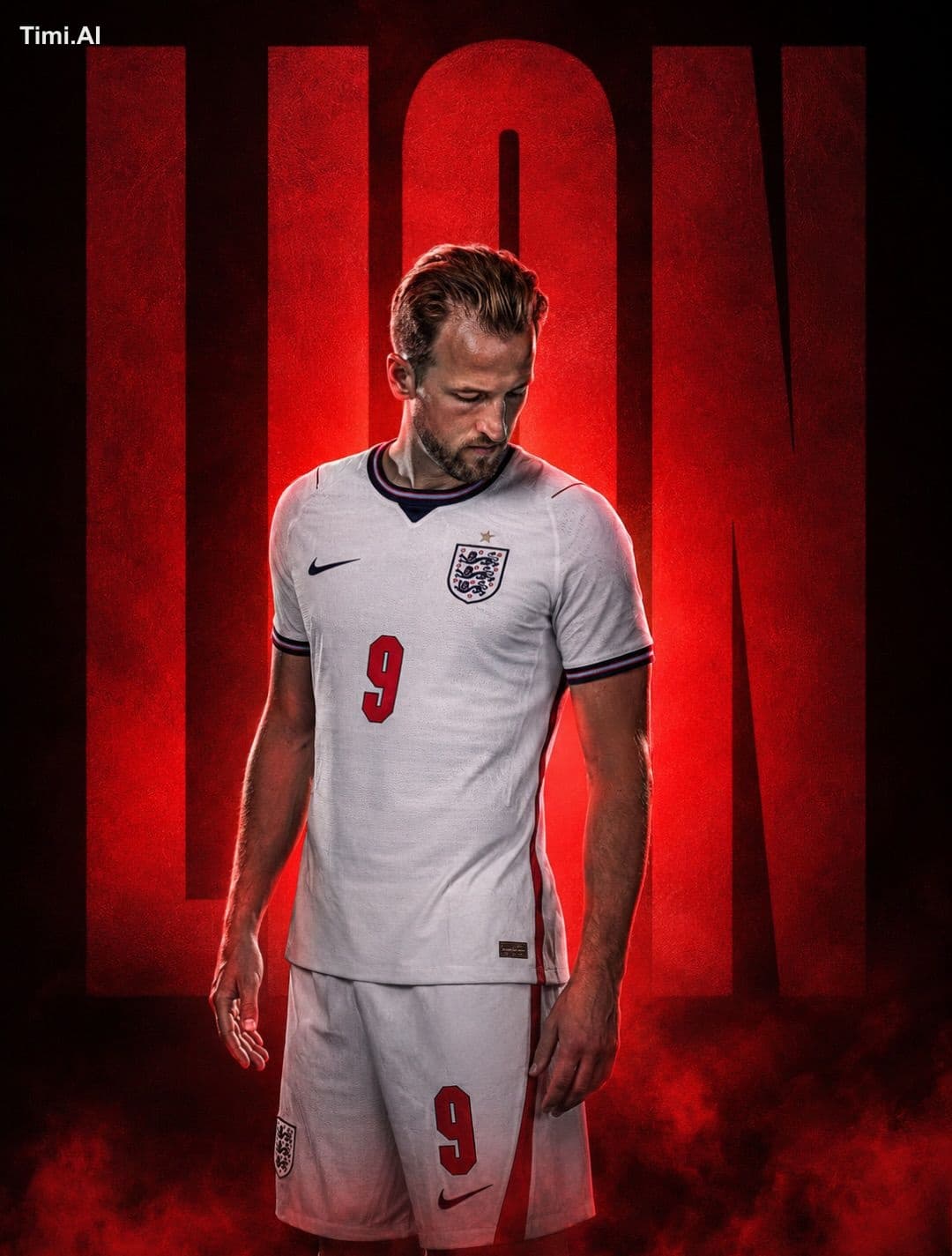 Create a premium cinematic sports-style poster in a 3:4 aspe