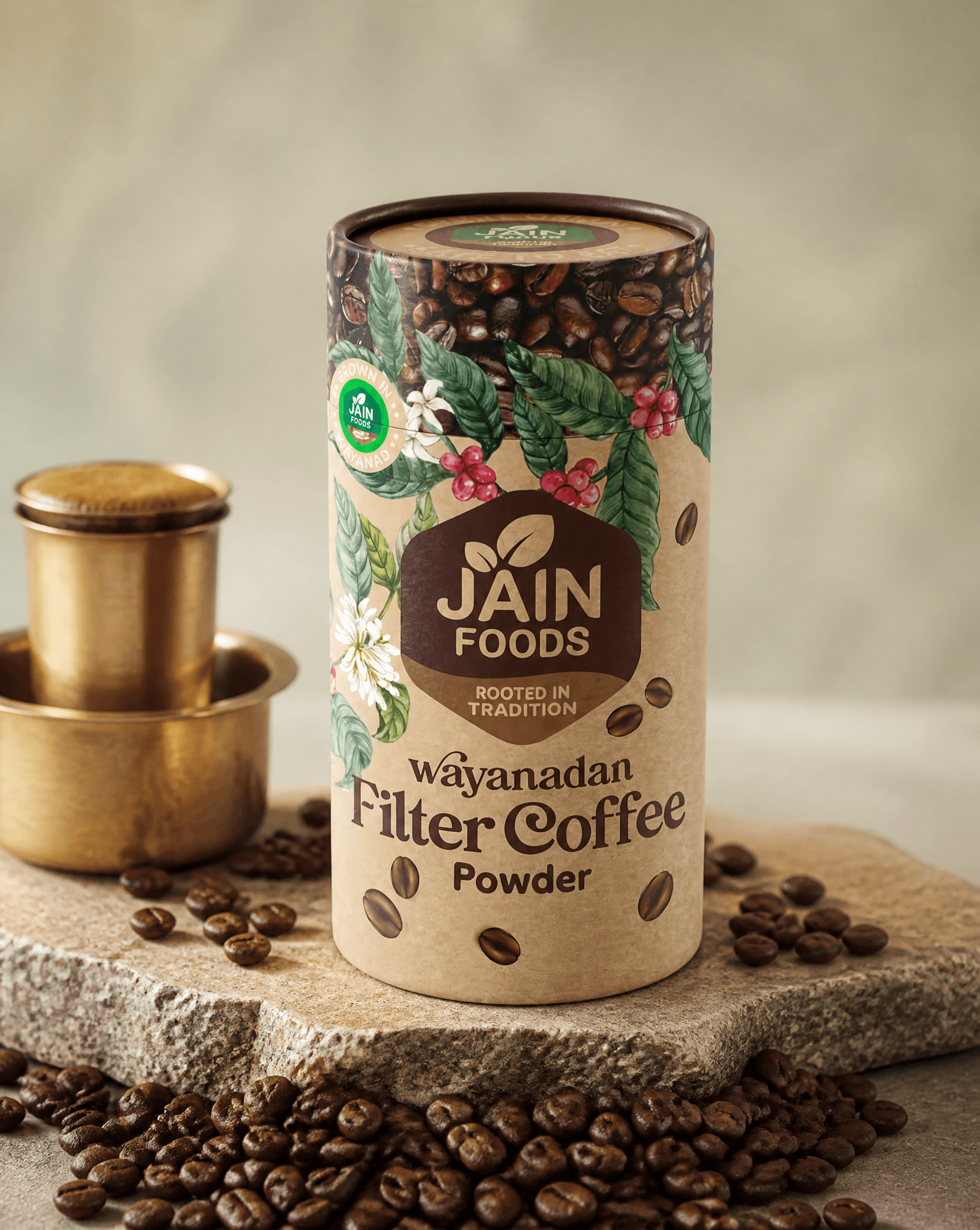 A highly distinctive and premium commercial packaging concep