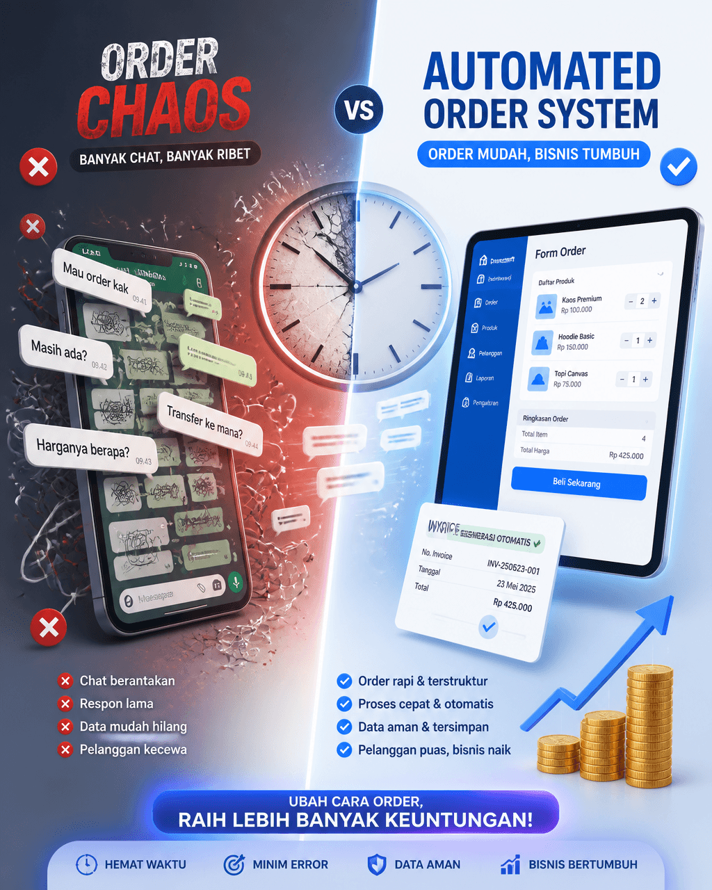 Create a vertical 4:5 (1080x1350) mixed-style visual about o
