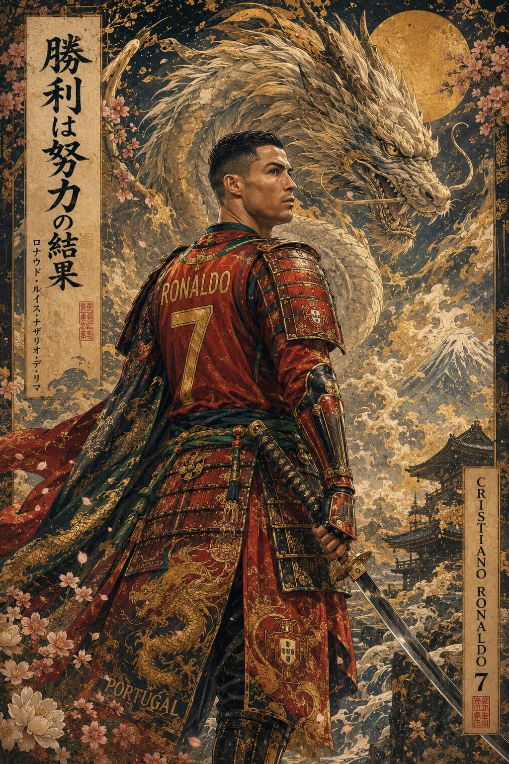 Create an awe-inspiring, ultra-detailed Japanese Ukiyo-e × c