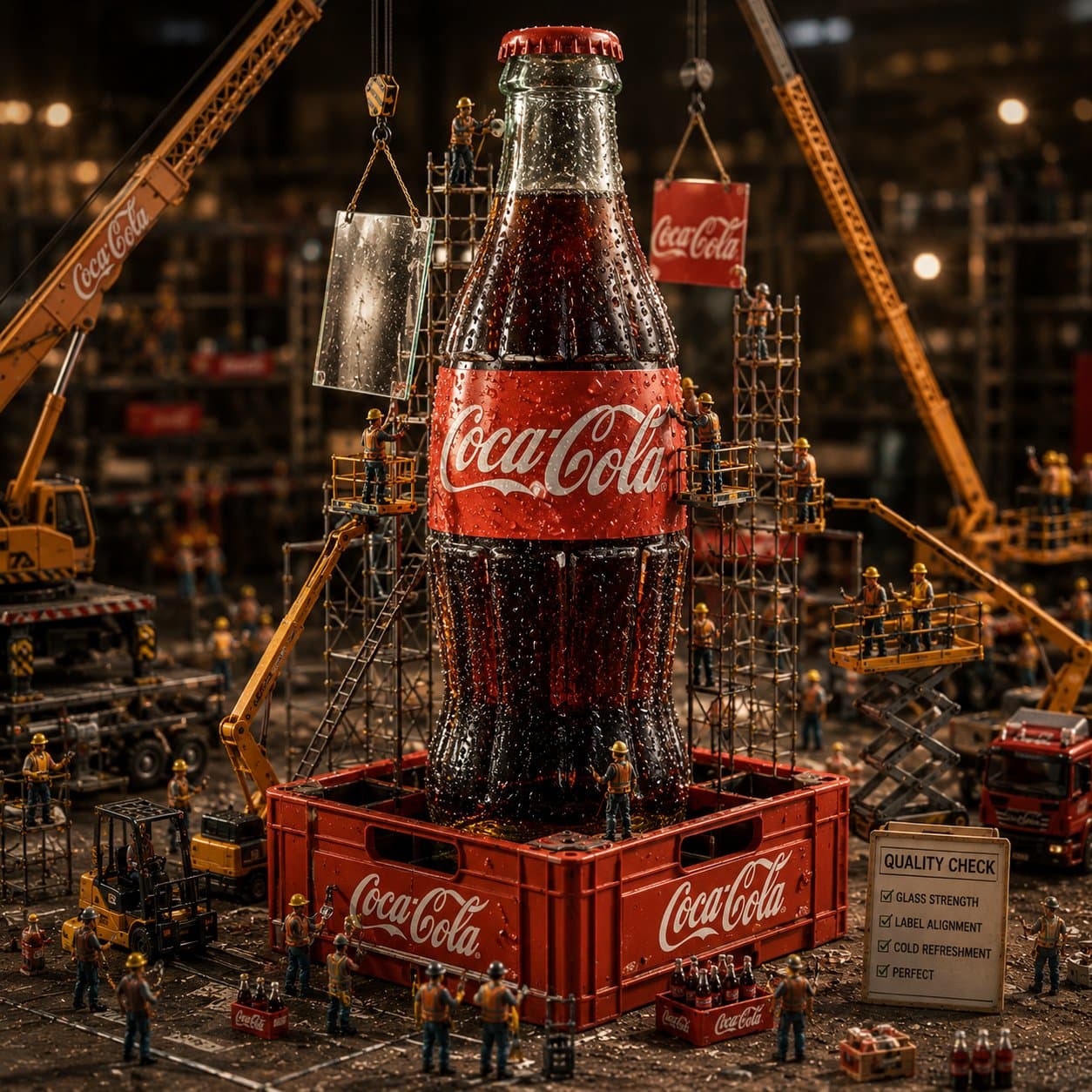 Coca-Cola Bottle Construction 🏗️ 

Made with GPT image 2 & 