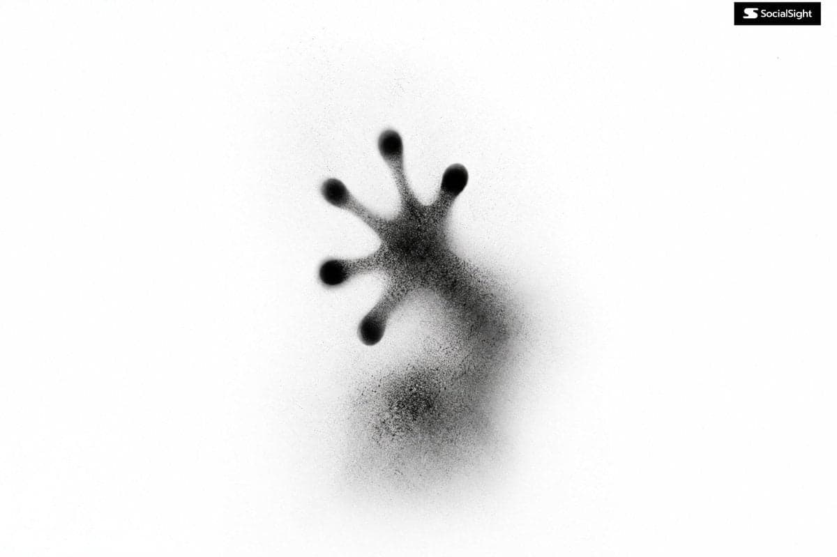 Abstract [Your Subject]  formed from thousands of soft black