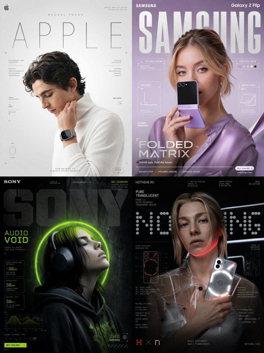 Minimalist Tech & Wearables ([Brand Name])

high-contrast, g