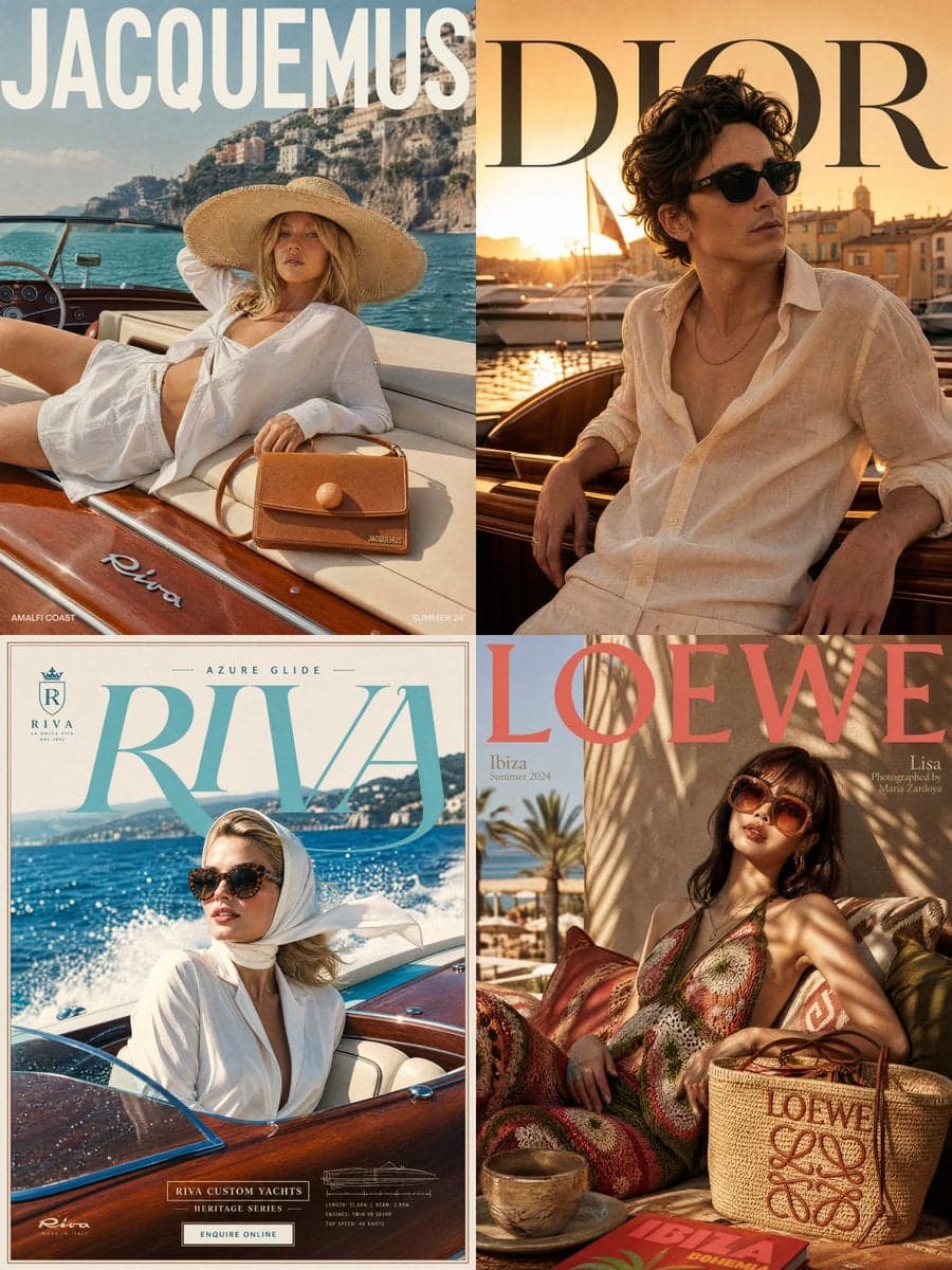Margot Robbie for Riva Yachts is the ultimate summer vibe. S