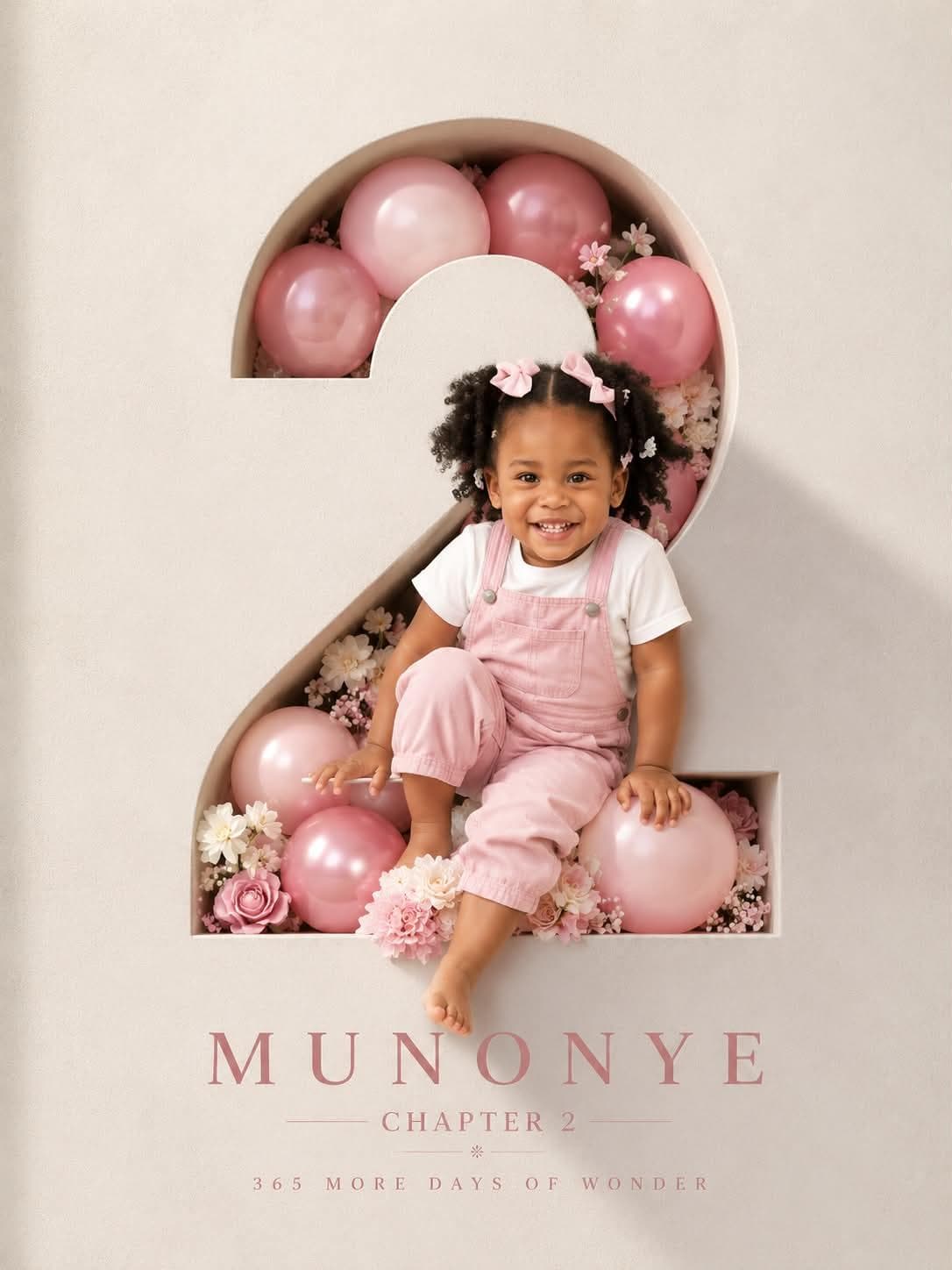 Professional luxury birthday poster, 3:4 ratio. Entire frame