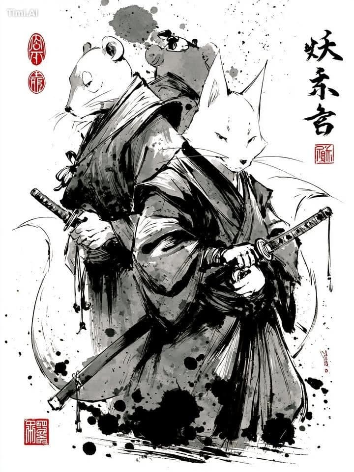 GPT IMAGE 2 on @openart_ai 

Masterpiece Japanese sumi-e ink