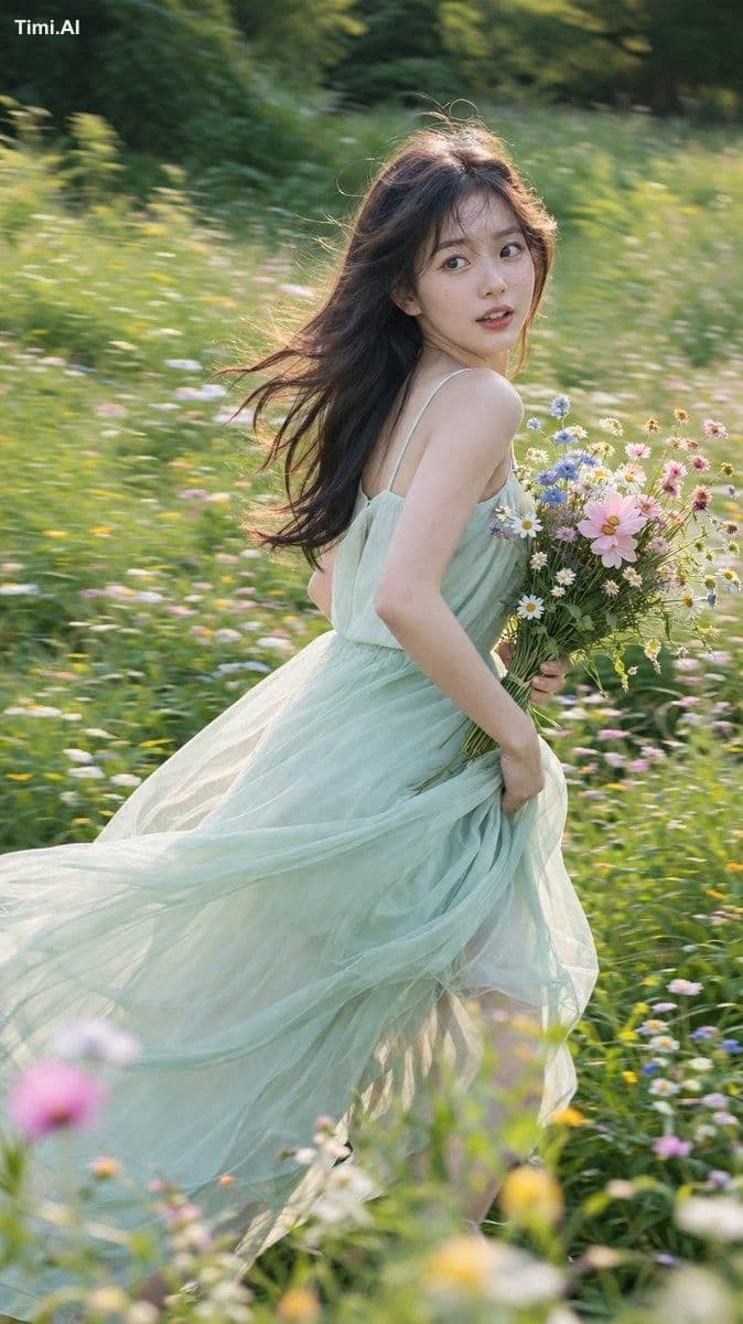 Subject: [Young Woman]
Dress: [Dress Style]
Scene: [Scene Lo