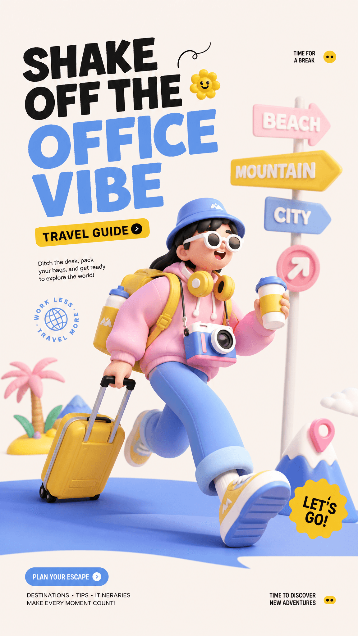 Cutting-edge internet operations visual design master standa