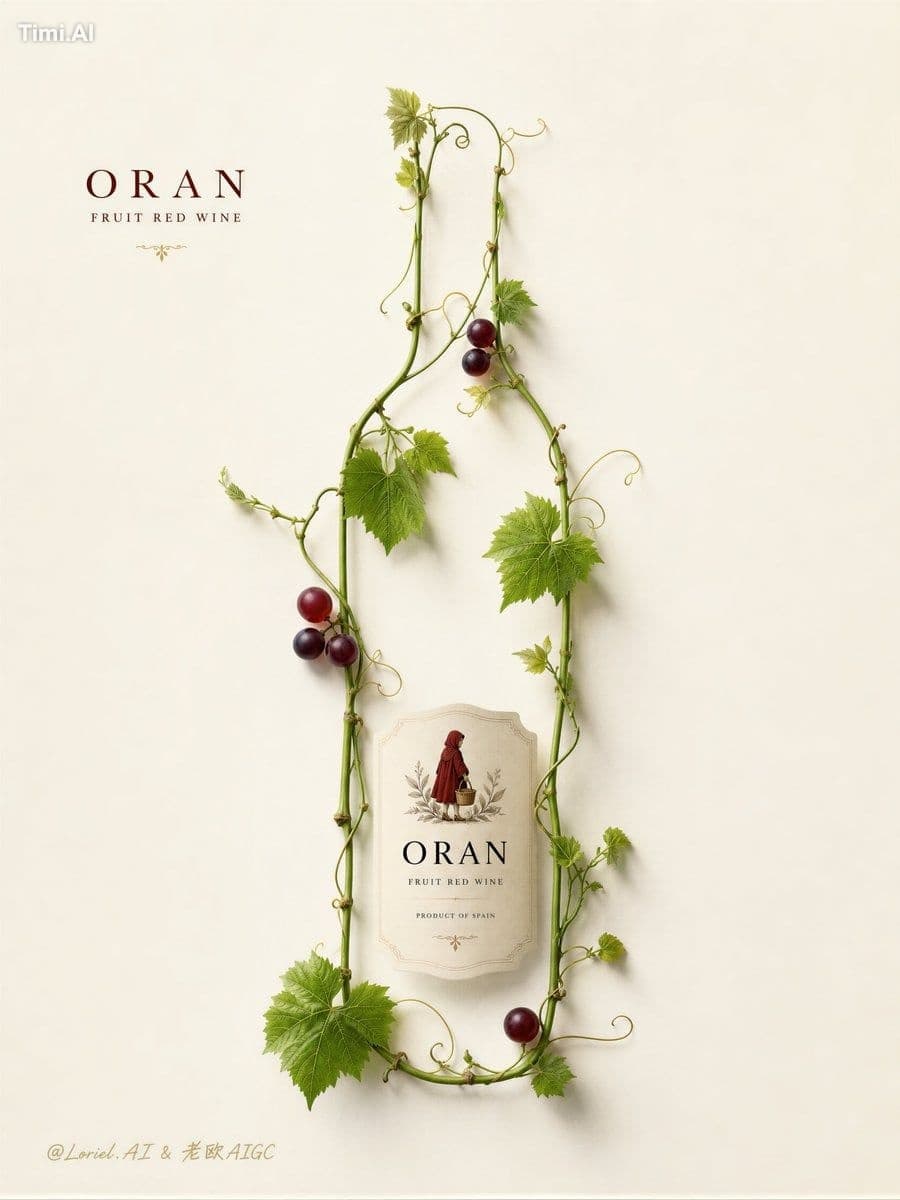 Create an ultra-premium minimalist poster for Oran Spanish f
