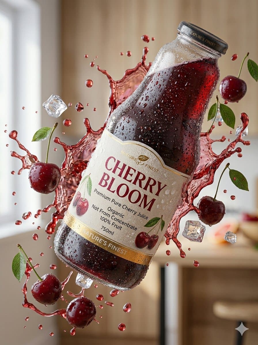 Create an ultra-realistic 3D commercial-style product shot o