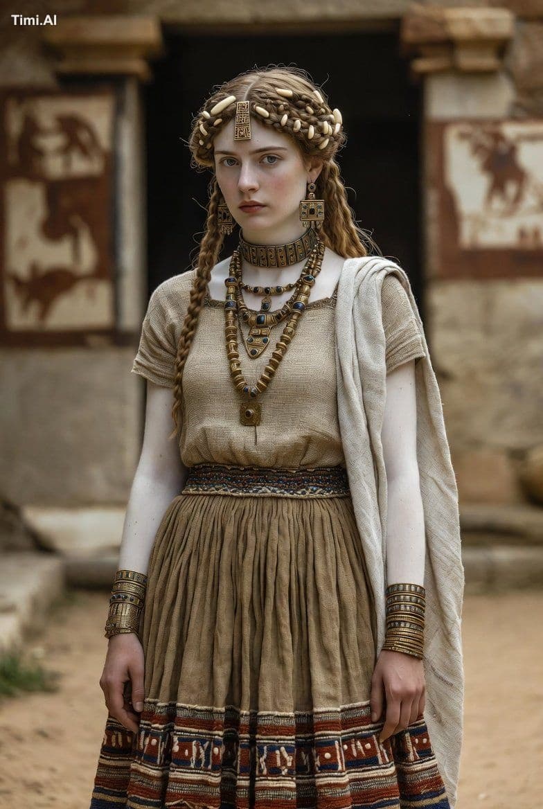 Please produce an image of Helen of Troy according to Homer'