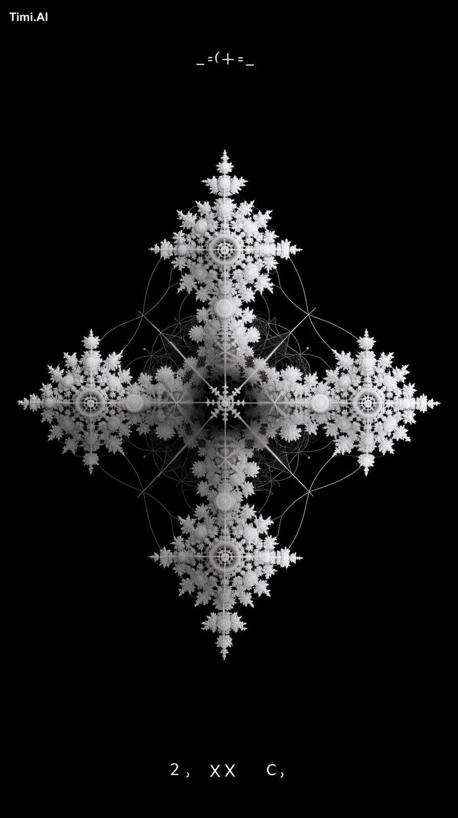 I(r) ∝ |Σ¹²ᵢ₌₁ A · eI(k·r + φᵢ)|² / 𝑘 ∈ [19,72] --ar 9:16 -