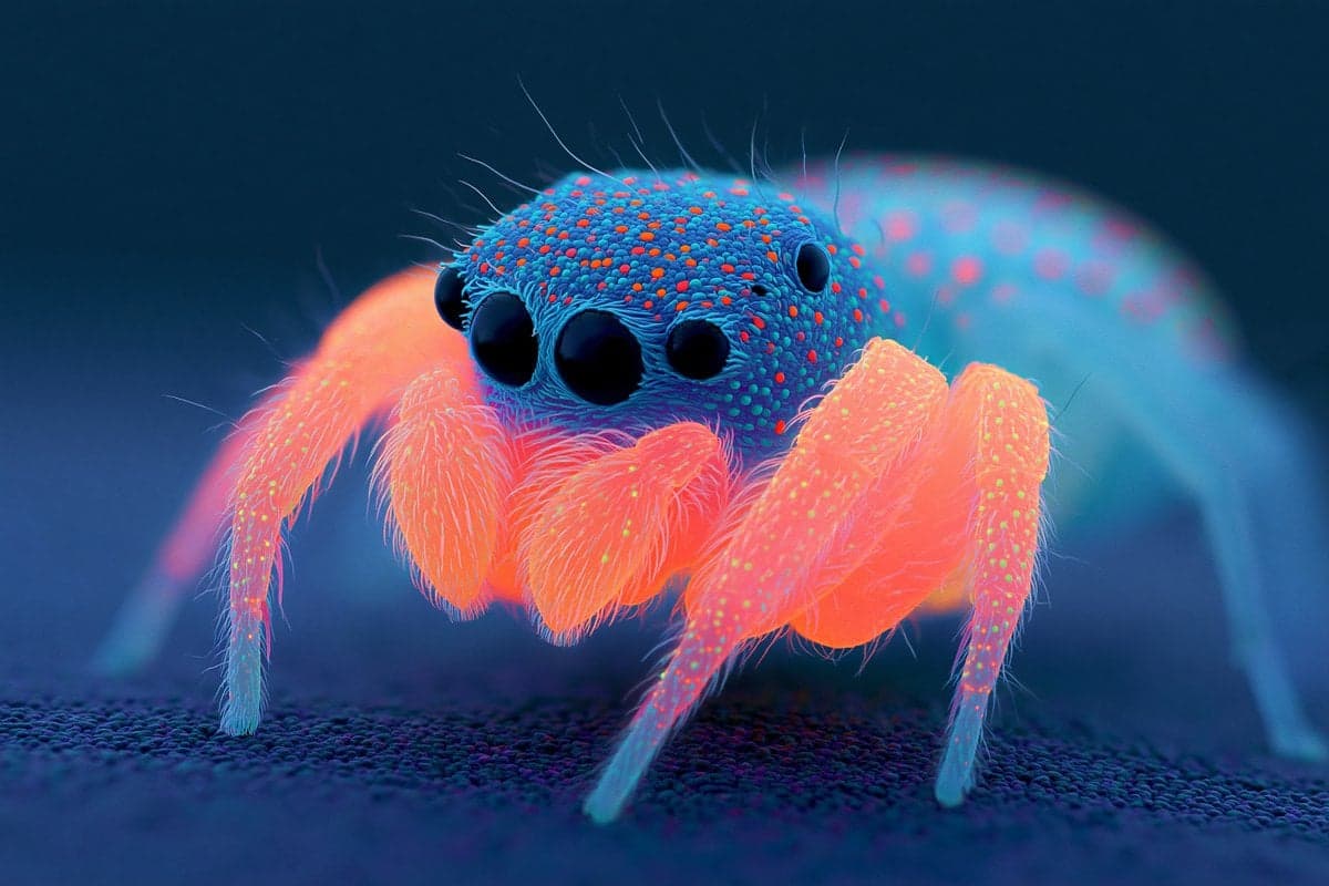 1. Midjourney --sref 271502886
2. Super Macro Spider Eyes
S