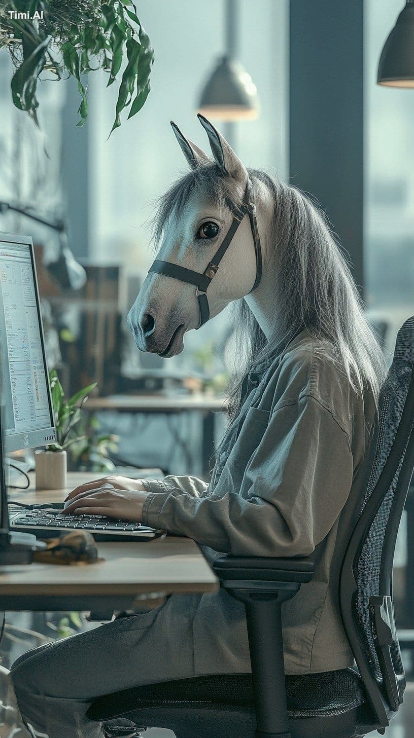 In the same office environment, a beautiful Chinese female e
