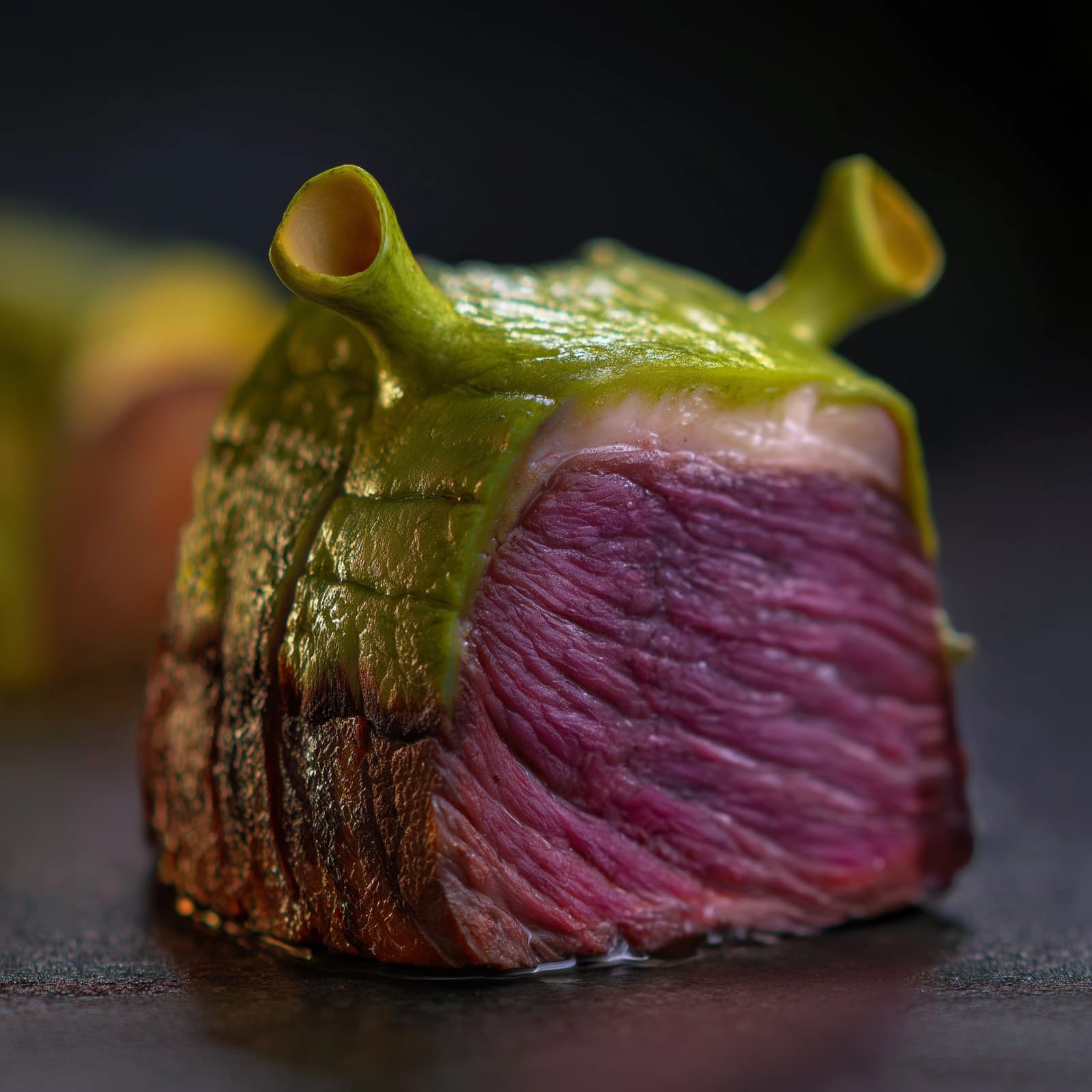 imagine shrek infused with A5 wagyu brisket