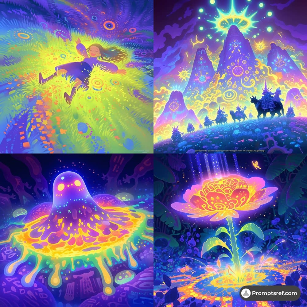 This Midjourney style feels like a lucid dream rendered in n