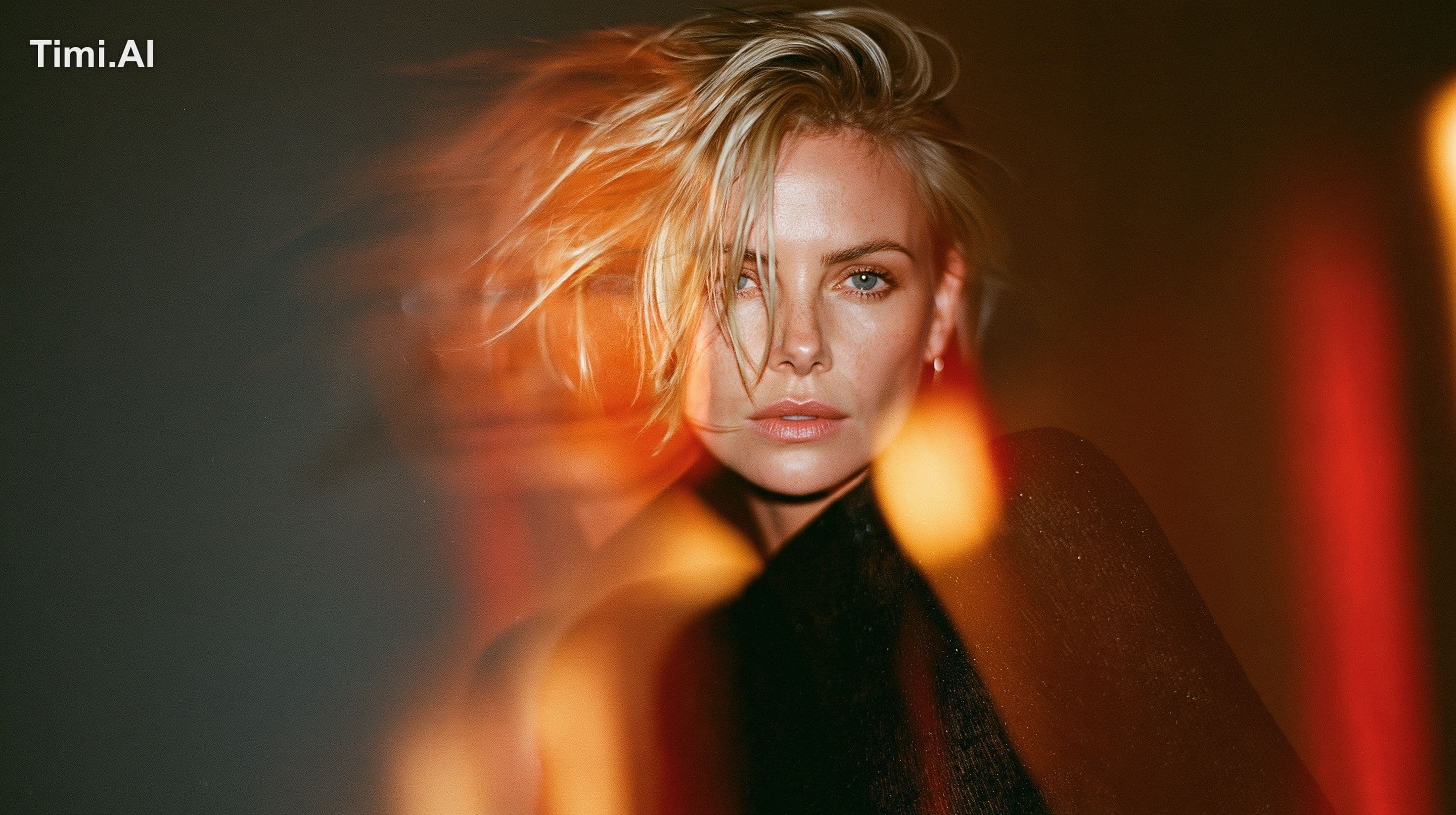 Stereoscopic photography of Scarlett Johansson taken on Koda