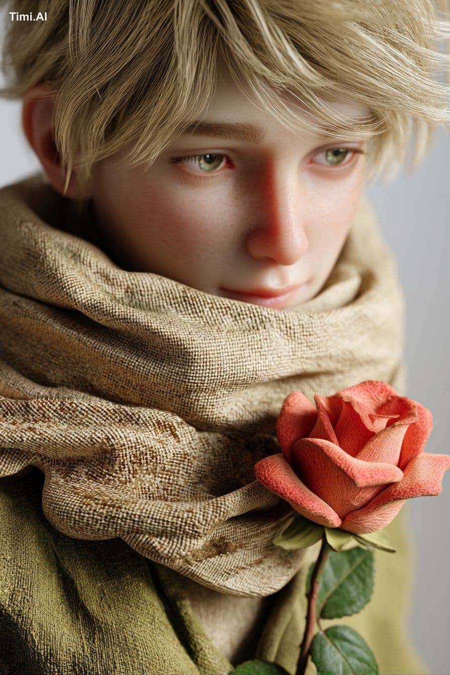 Hyper - realistic, modern fantasy.dreamy feeling. Live - act