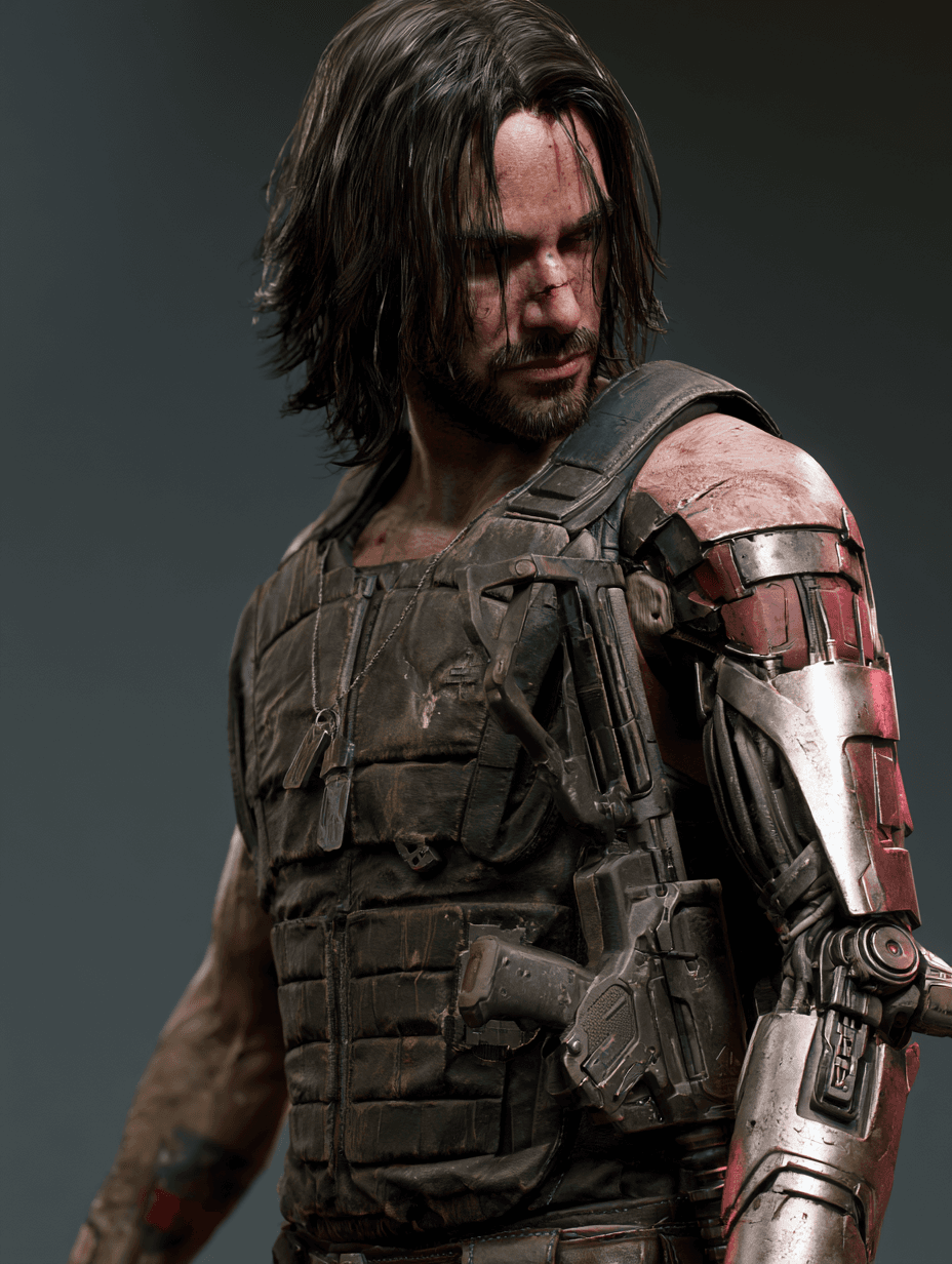 Generate a fully original protagonist with exact physical ap