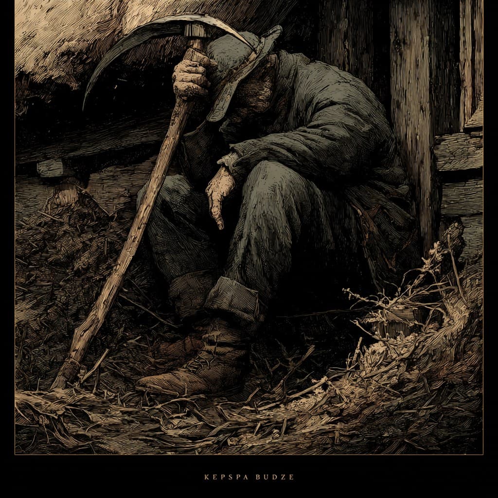 generate an image for the illustration of the poem Kepska Bu