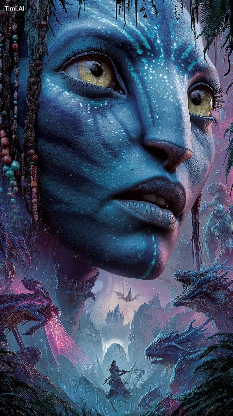 Epic 9:16 movie poster, cinematic masterpiece, hyper-detaile
