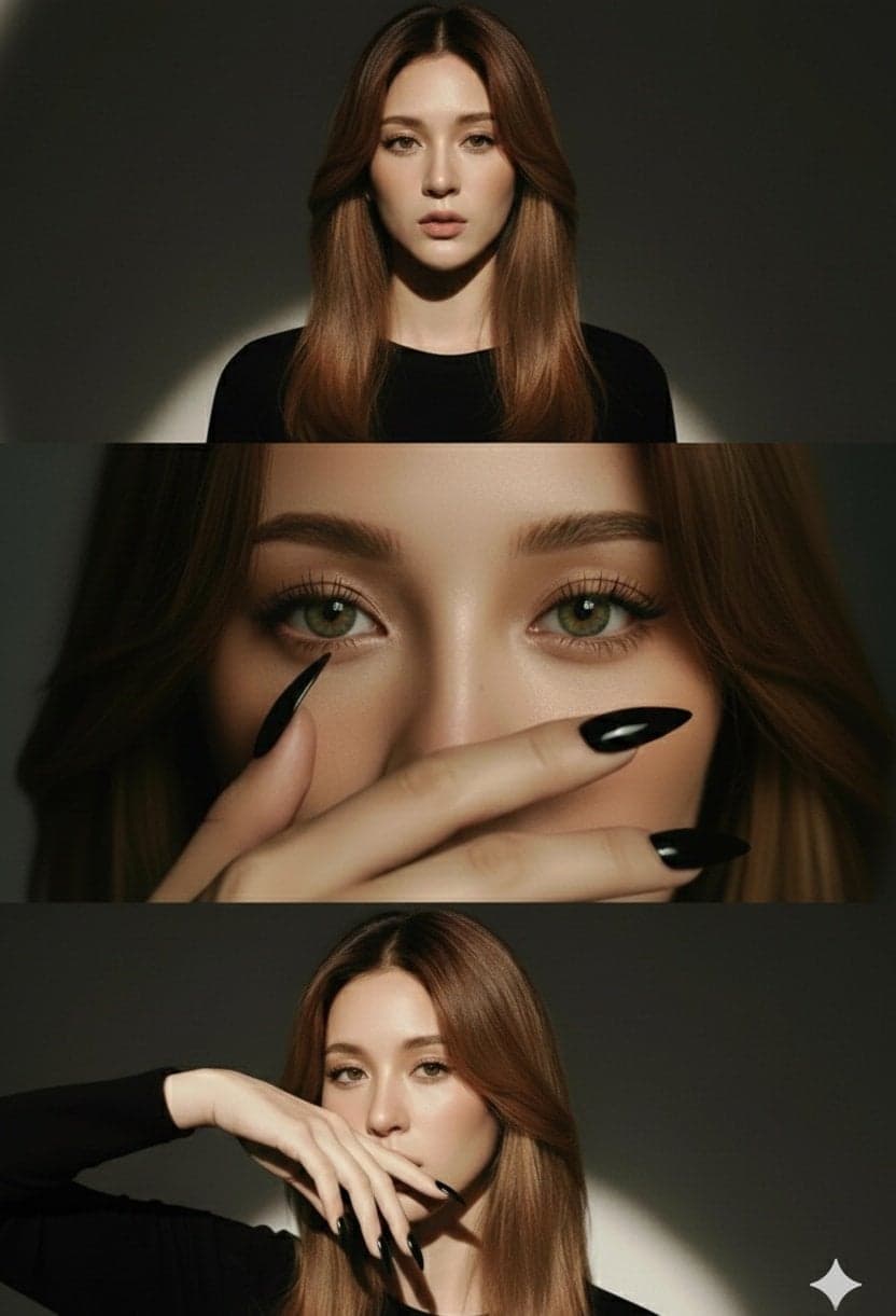 {
"Objective": "Create a high-fashion editorial studio por