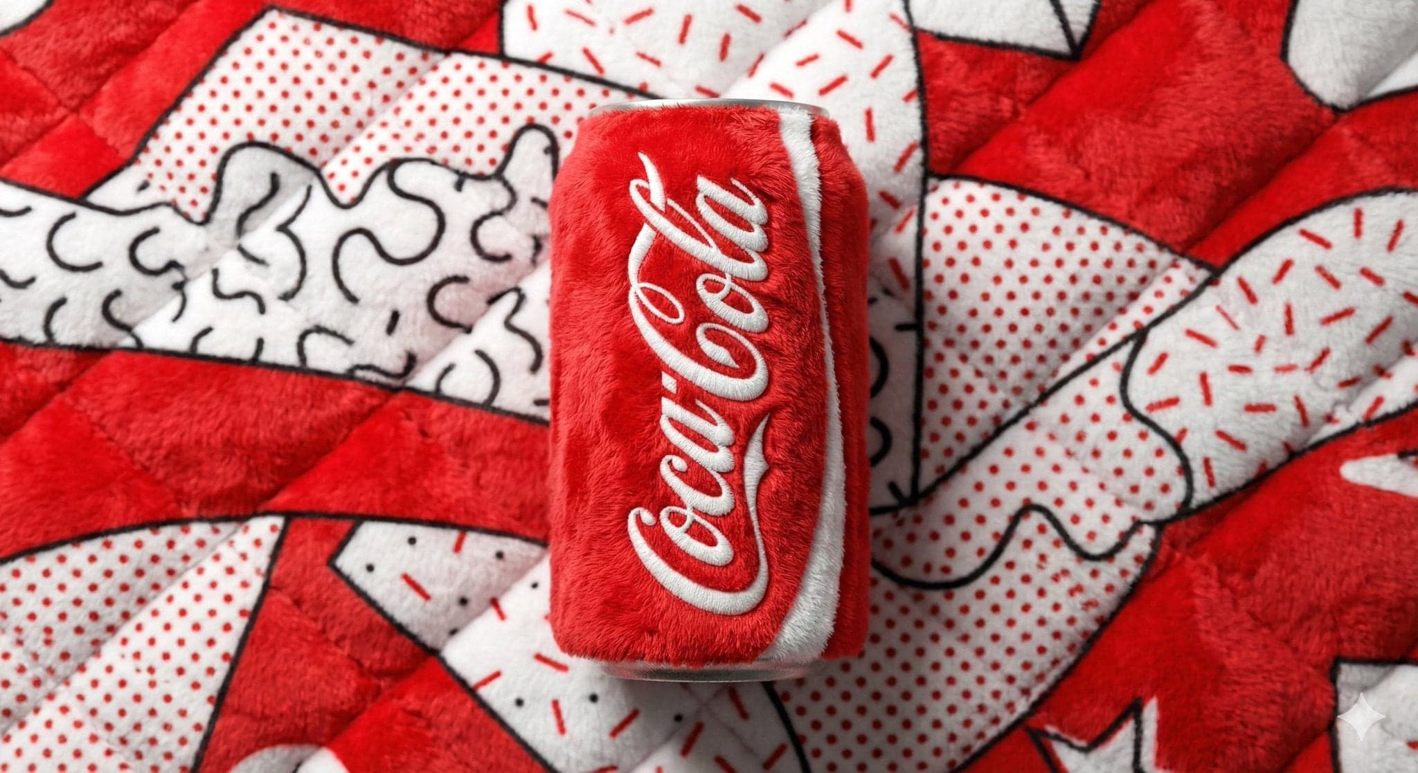 A beverage can branded [BRAND NAME], entirely made from vibr