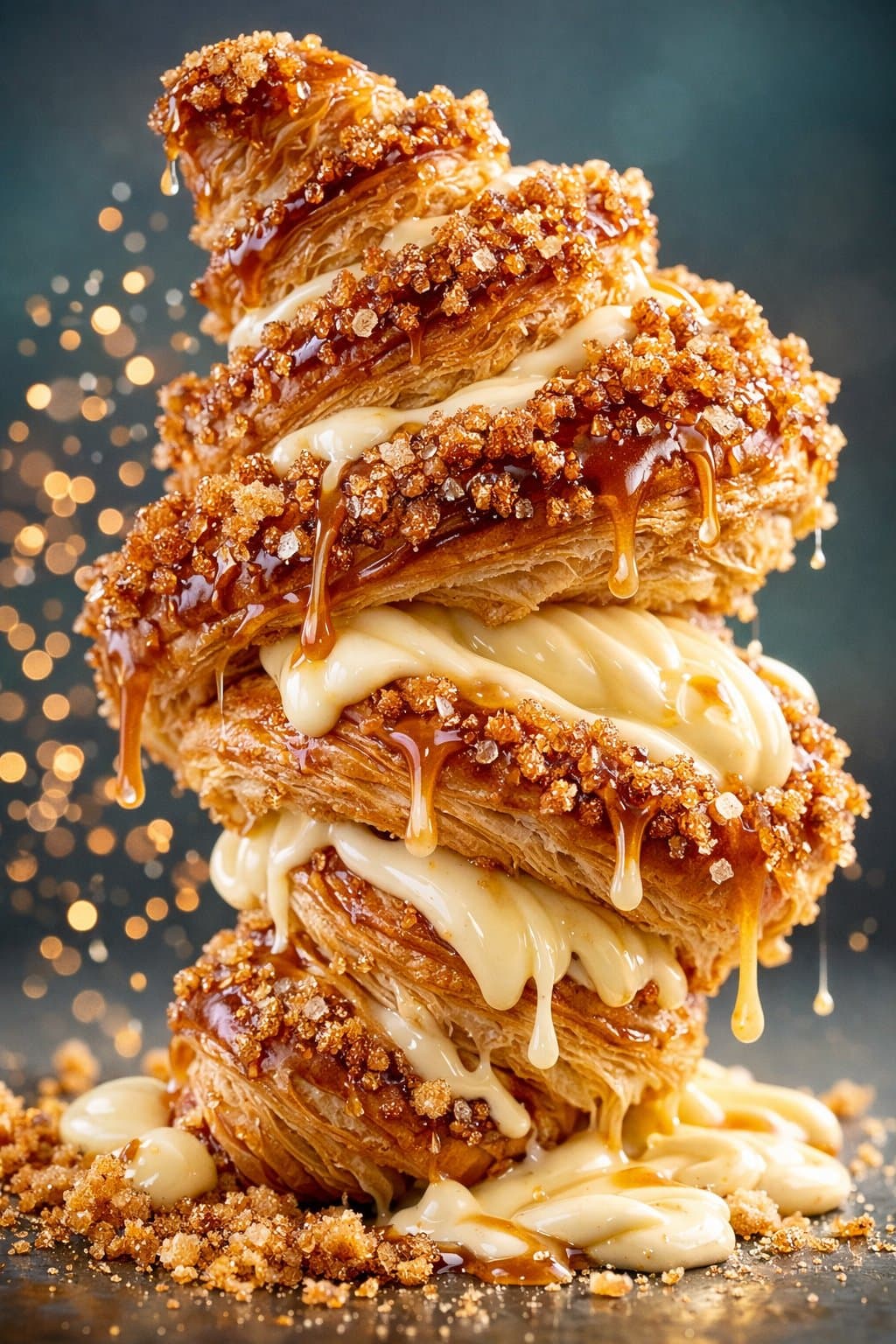 {
  "subject": {
    "type": "pastry",
    "form": "twisted 