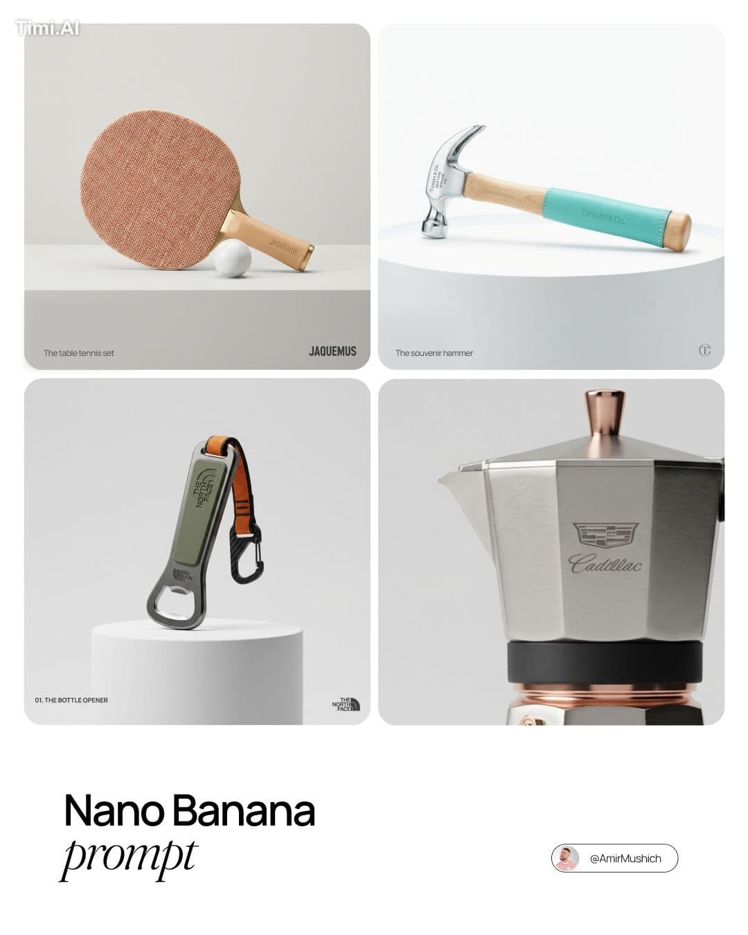 [BRAND NAME]. 
Act as a creative director curating a wide-ra