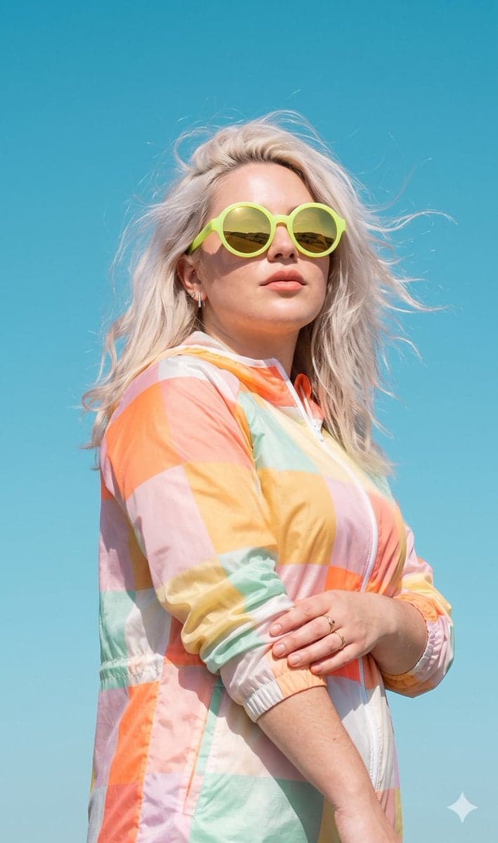 Create an ultra-realistic luxury fashion editorial portrait 