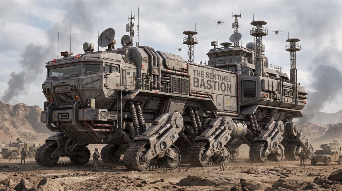 TITLE: The Sentinel Bastion Mobile Security Command Fortress
