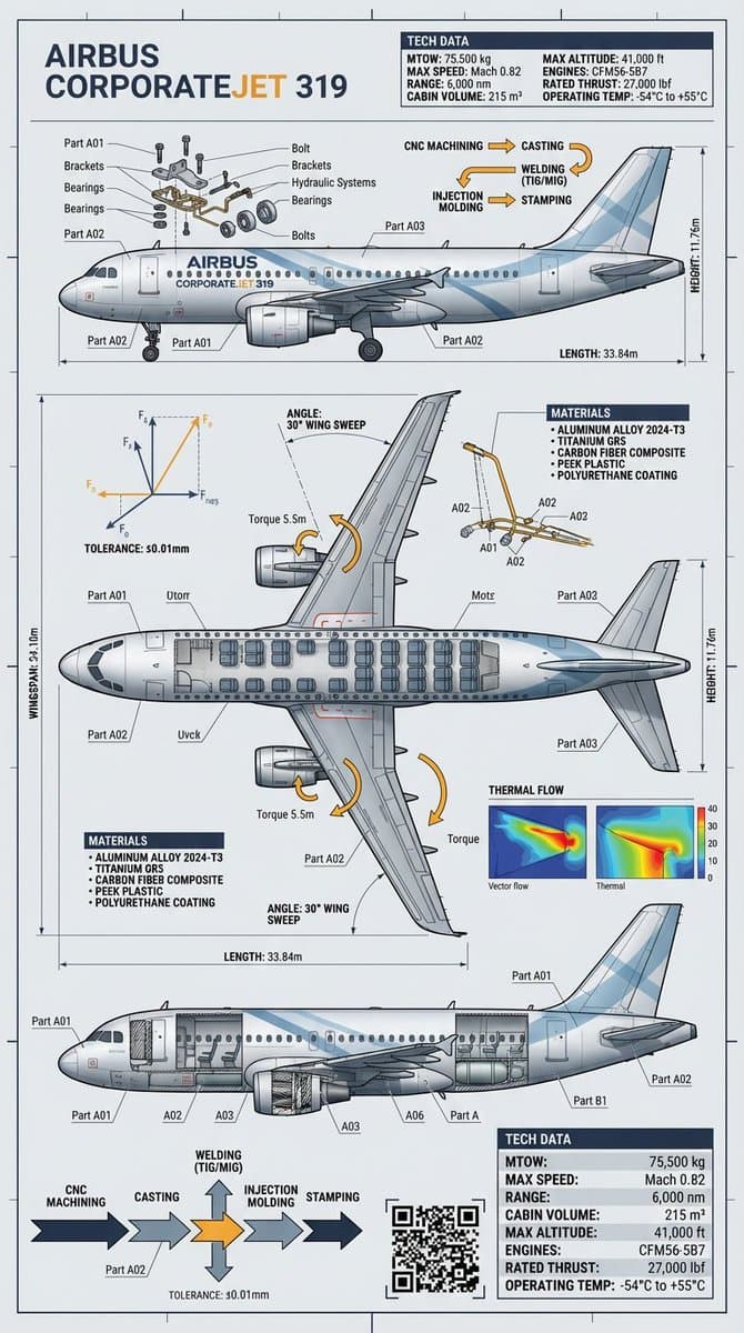 Industrial engineering-style infographic of an object (match