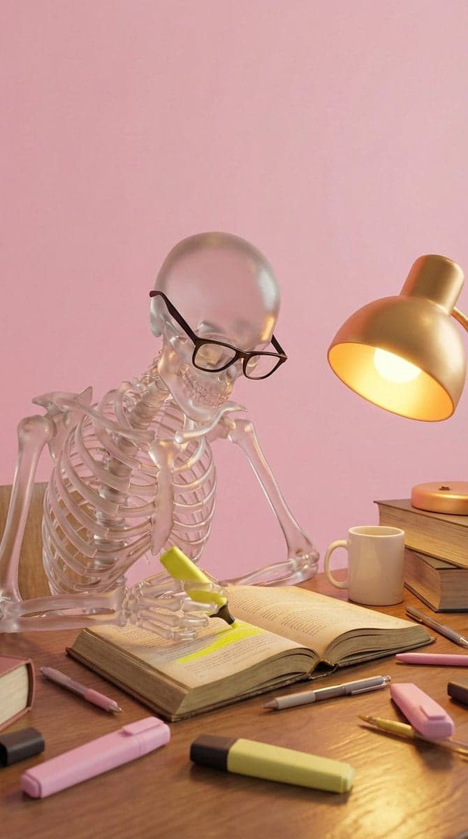 Create a high-quality stylized 3D render of a clear, translu