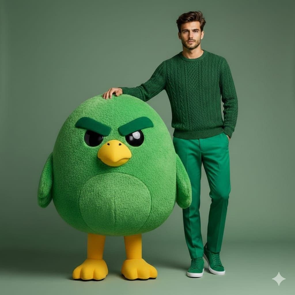 High-end studio fashion portrait of a handsome male model st