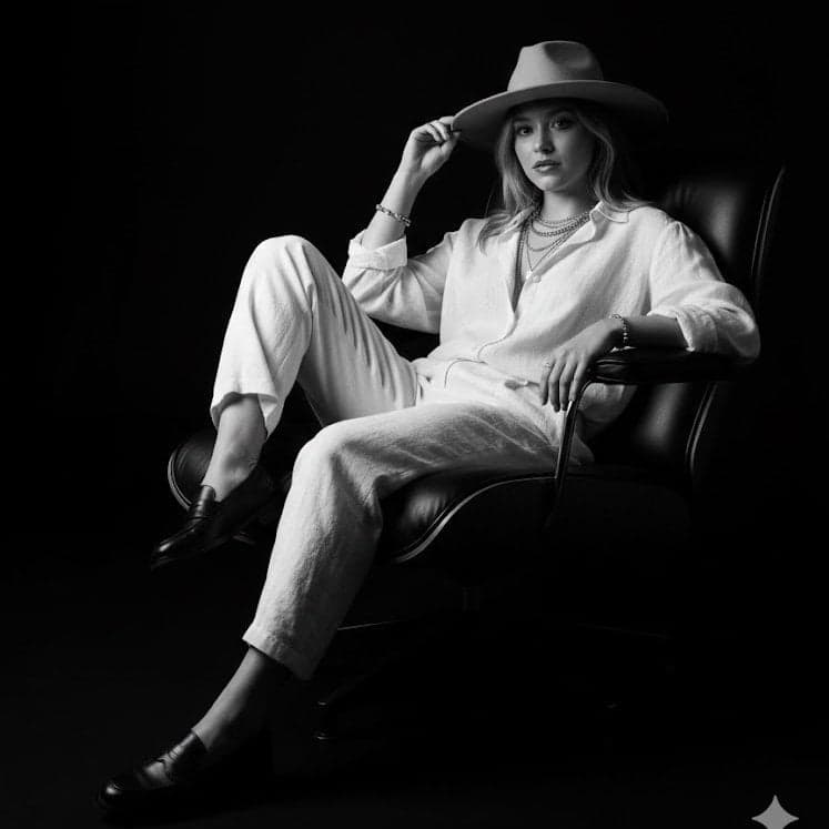 {
"prompt": "Hyper-realistic 8K black-and-white studio por