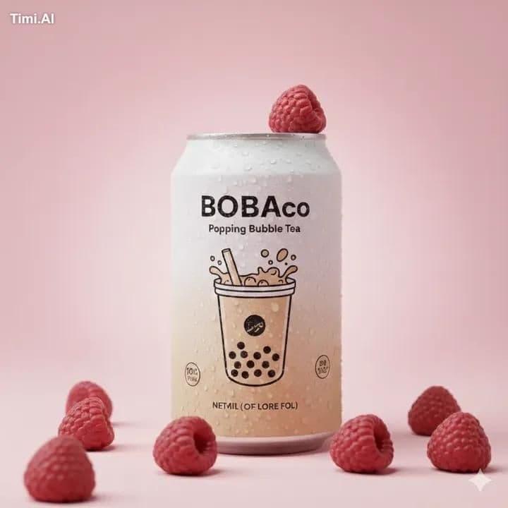 Crafted with Google Nano Banana Pro + Kling AI

BOBAco poppi
