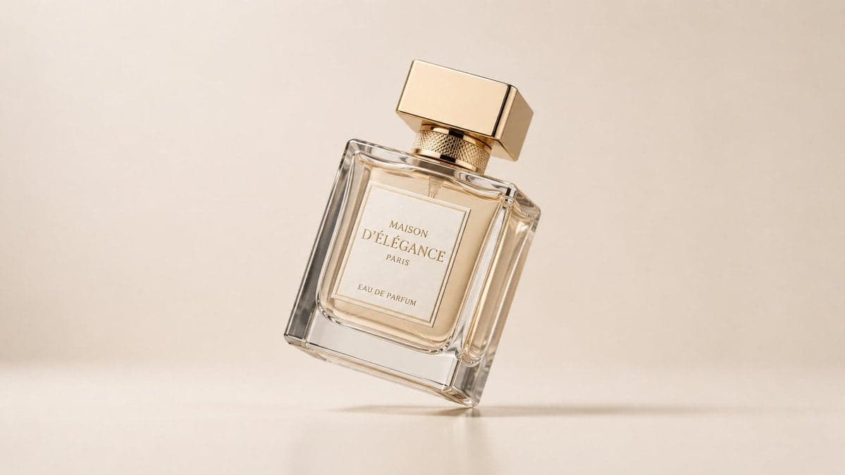 Premium product shot of [Item], floating in a minimal [Backg