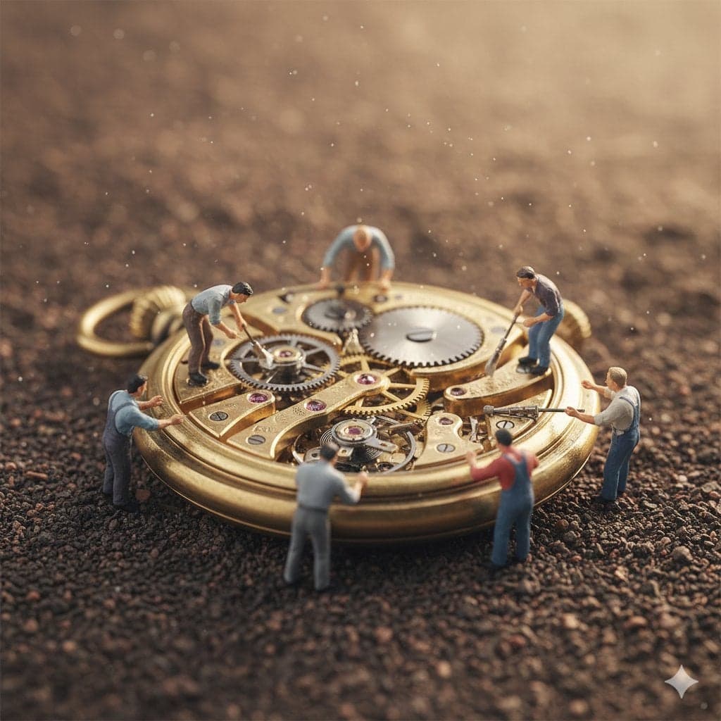 {
  "prompt": "Ultra-realistic macro scene depicting tiny re
