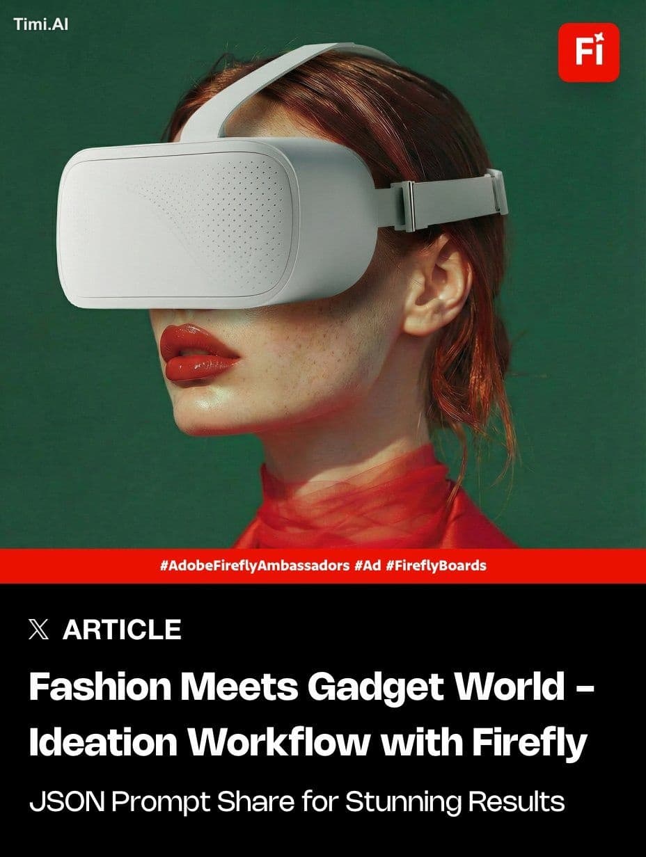 I took a striking red high-fashion look and fused it with a 