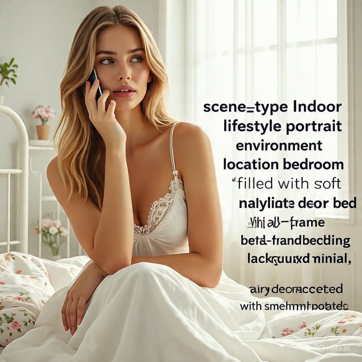 {
  "scene_type": "Indoor lifestyle portrait",
  "environmen