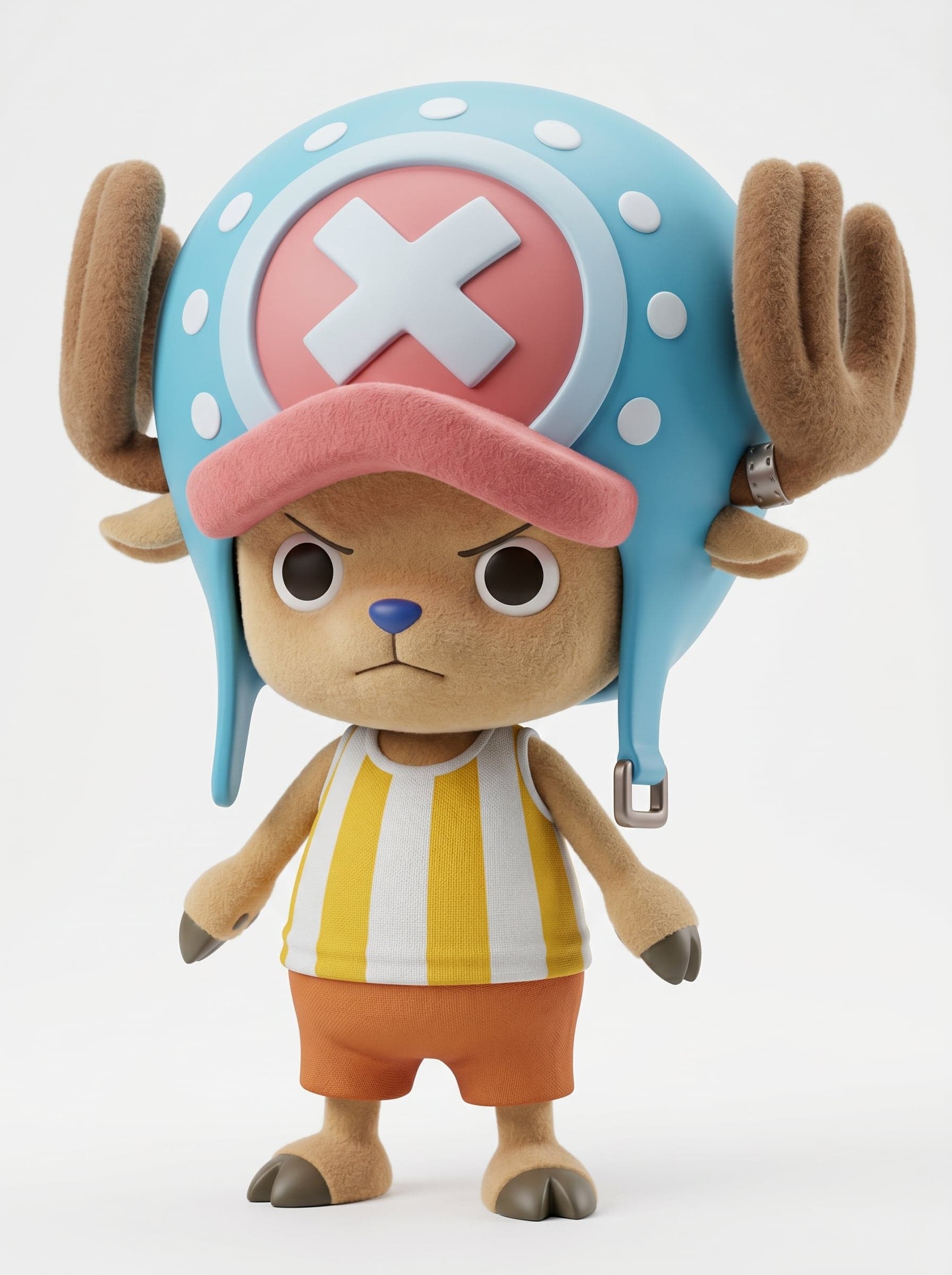 Tony Tony Chopper from One Piece features a high-quality 3D